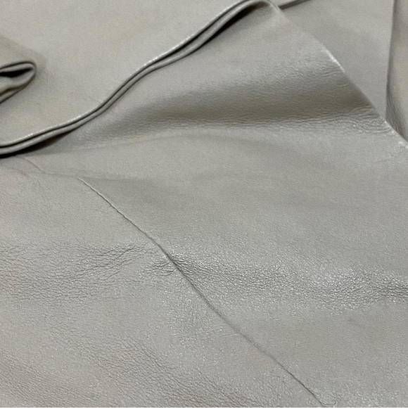 Elie Tahari Lambskin Jacket with Sash - Picture 11 of 11